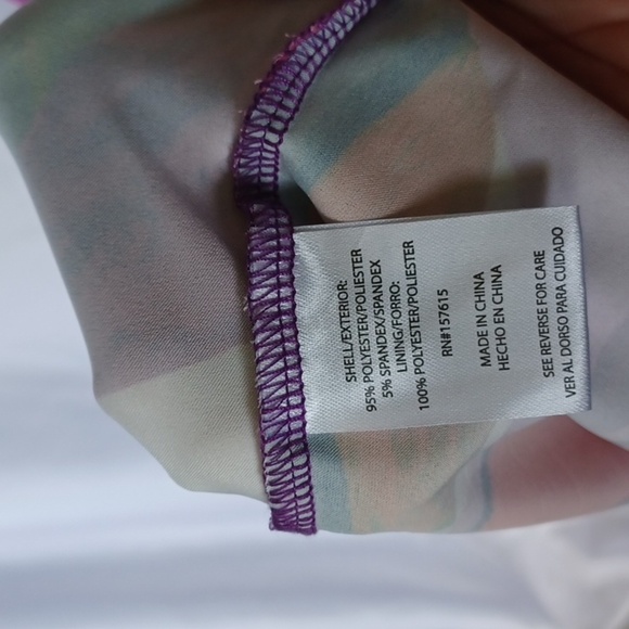 NICOLE MILLER NY Abstract Print Matte Charmuse Maxi Dress Sz M, 19" ptp, 56" lg - Picture 10 of 11